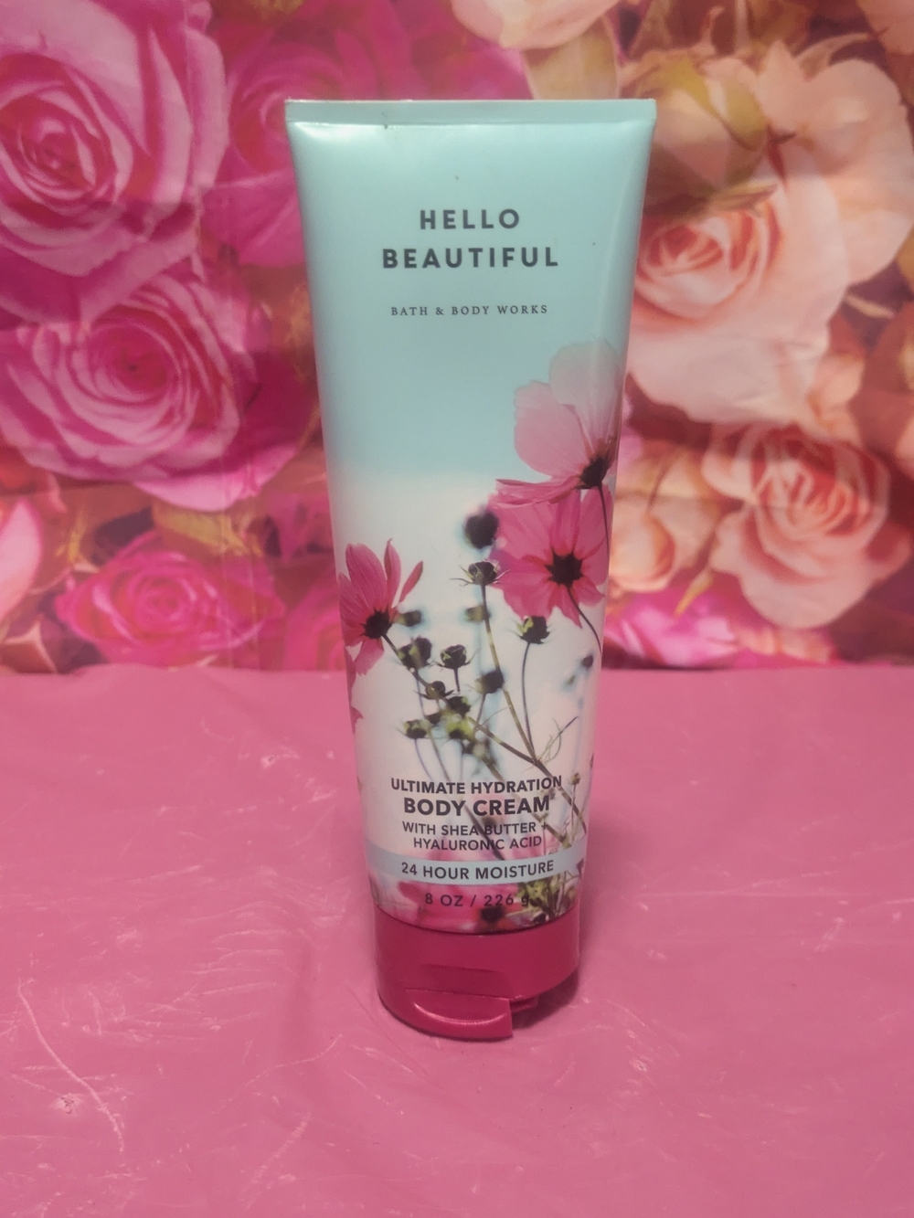 Bath & Body Works Hello Beautiful Ultimate Hydration Body Cream - Pink/Teal